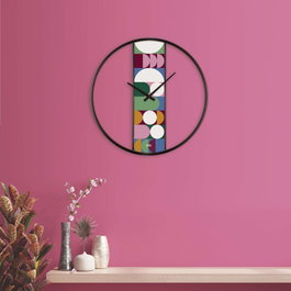 Wallity Reloj de Pared Demre Multicolor